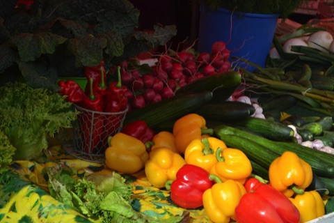 Vegetables, Kauppatori Market, Helsinki